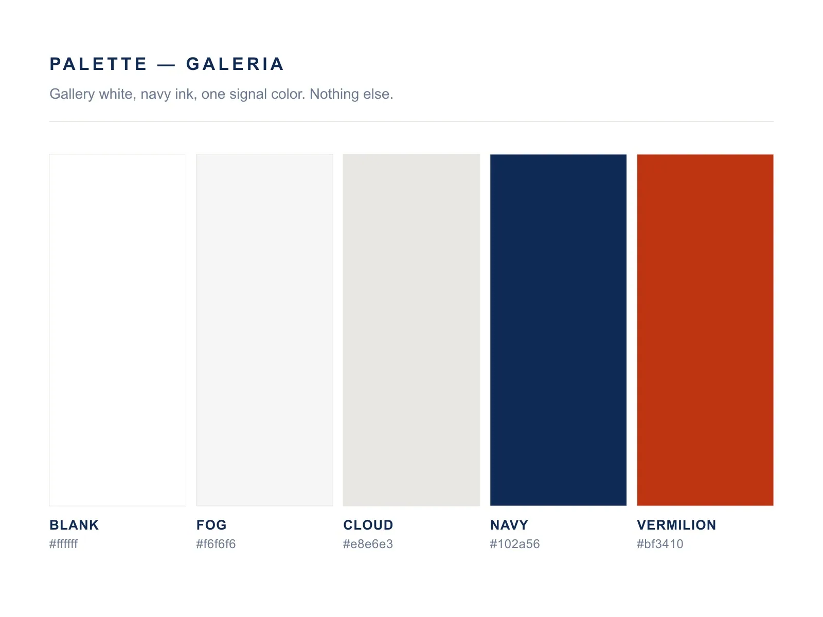 Enrryko Placencia — Identity — Color system artwork designed by Bran Visuals for Enrryko Placencia